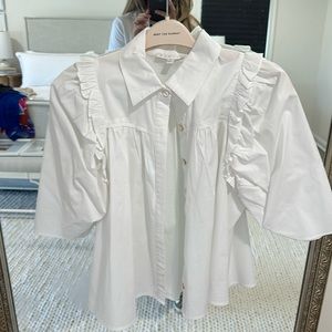 KARLIE White Blouse